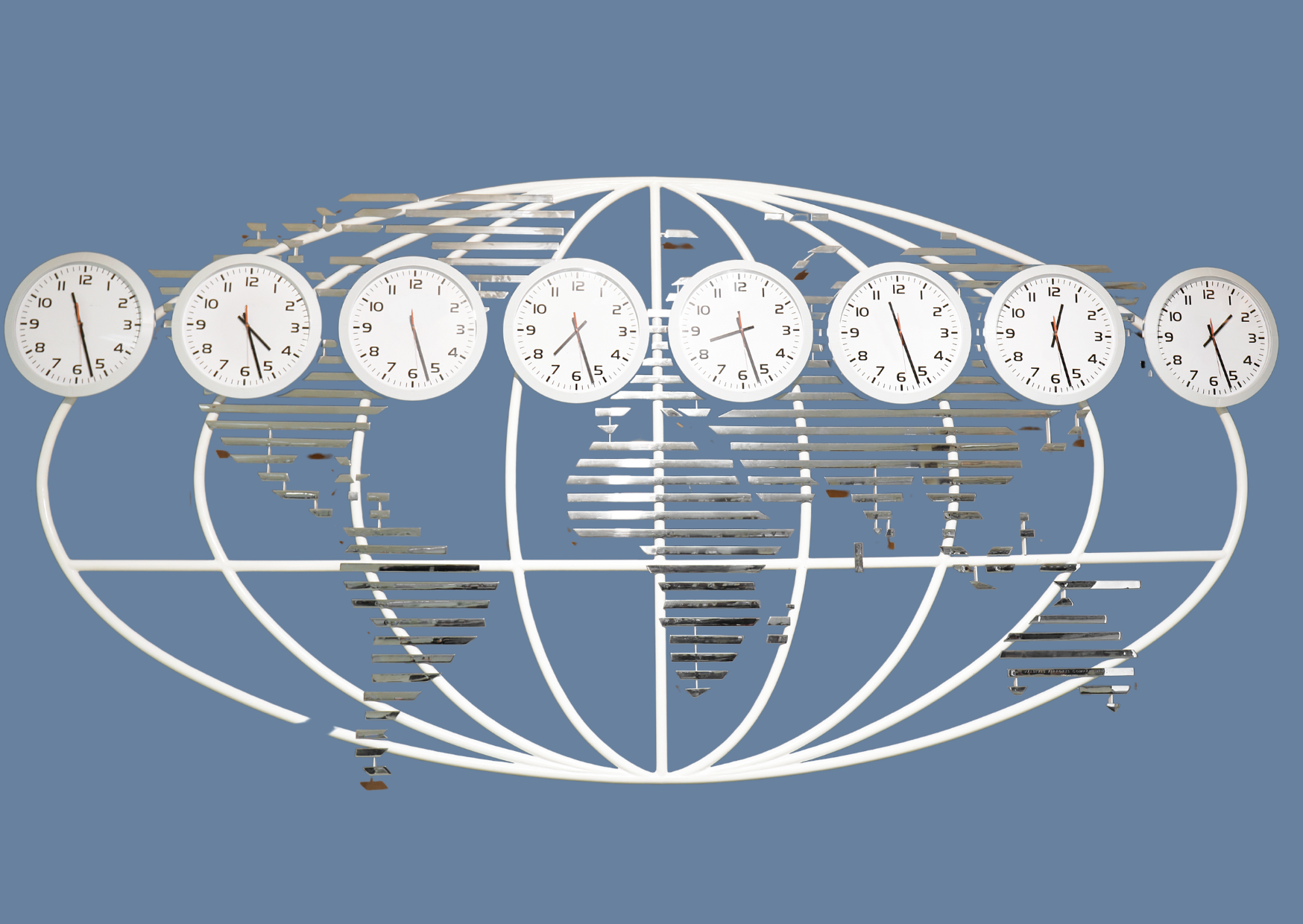 Verdens tidssoner og ulike klokkeslett